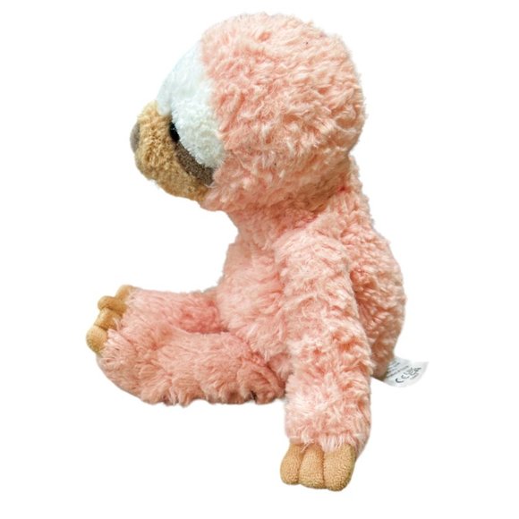 Mary Meyer Pink Sloth Stuffed Animal Plush Soft Toy 11 Inch - Picture 5 of 7
